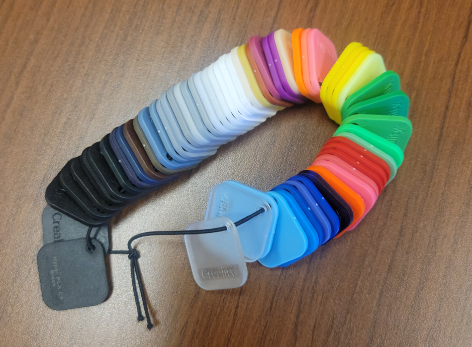 3D Printing Color Options